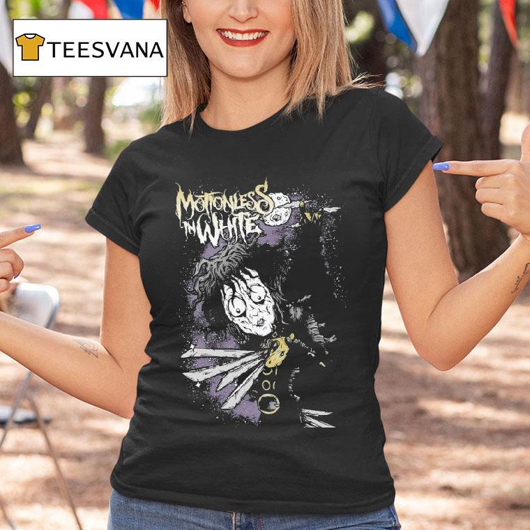 Motionless In White Edward Scissorhands T Shirt Motionless In White Edward Scissorhands T Shirt