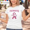 New England Patriots Breast Cancer Awareness Month T Shirt