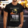 New England Patriots Hello Darkness My Old Friend Players Signatures T Shirt