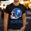 New York Giants Anti Social Social Club Helme T Shirt