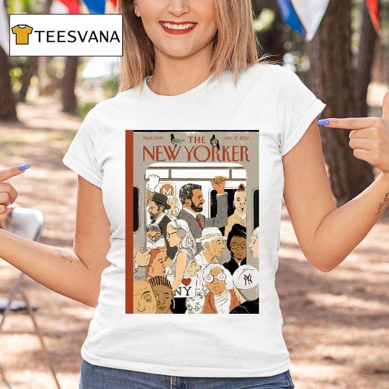 Newyorker Mayor Mamdani Cover T Shirt Newyorker Mayor Mamdani Cover T Shirt