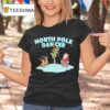 North Pole Dancer Elf Christmas Santa T Shirt
