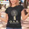 O A R Where We Are Right Now Lighthouse T Shirt