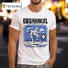 Origami Angel Bike Ride Tiger Dog T Shirt