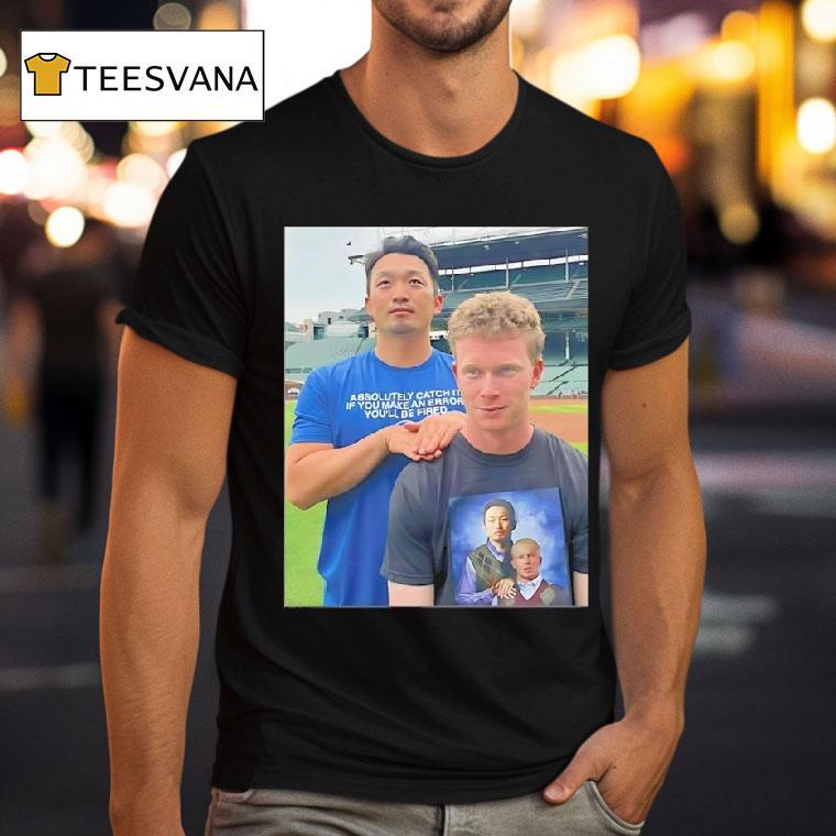 Pca And Seiya Suzuki Step Brothers Chicago Cubs Baseball T Shirt Pca And Seiya Suzuki Step Brothers Chicago Cubs Baseball T Shirt