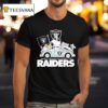Peanuts X Las Vegas Raiders Welcome To The Pound Driving Car T Shirt