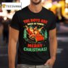 Santa Jesus The Boys Are Back In Town Christmas T Shirt