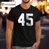 Seattle Seahawks Kenny Easley Name And Number Pose Signature T Shirt