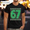 Six Seven By Pine Needles Ugly Christmas T Shirt