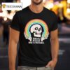 Skeleton Rainbow Social Media Was A Mistake T Shirt