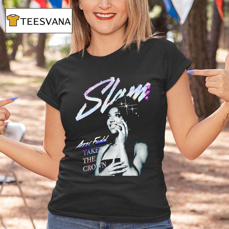 Slam Azzi Fudd Takes The Crown Uconn Huskies T Shirt Slam Azzi Fudd Takes The Crown Uconn Huskies T Shirt