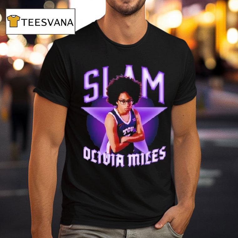 Slam Olivia Miles Superstar T Shirt Slam Olivia Miles Superstar T Shirt