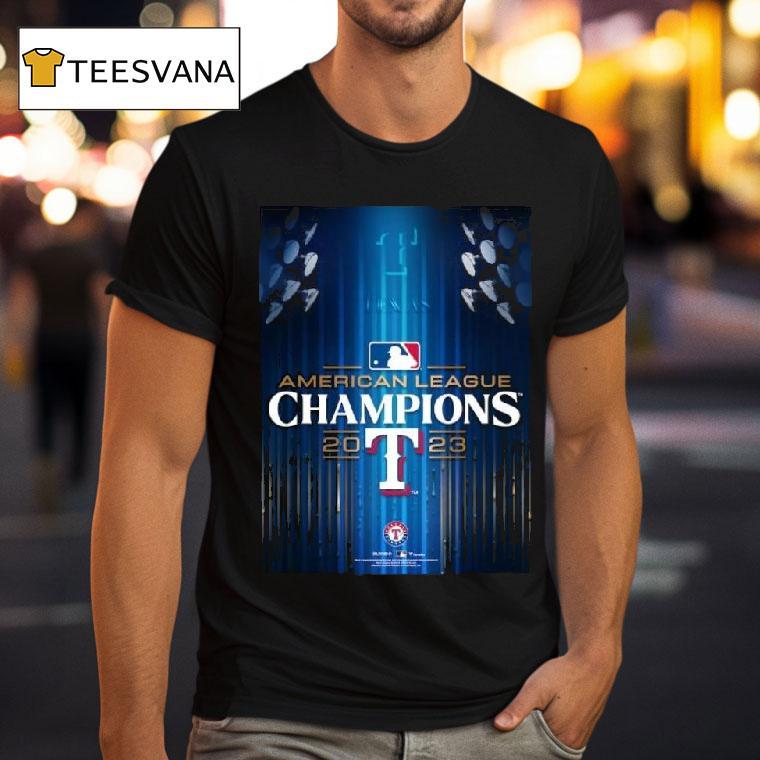 Texas Rangers Authentic American League Champions T Shirt Texas Rangers Authentic American League Champions T Shirt