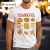 Thankful Pumpkin Jackpot Cigarettes Divorce Turkey Beer Toile T Shirt