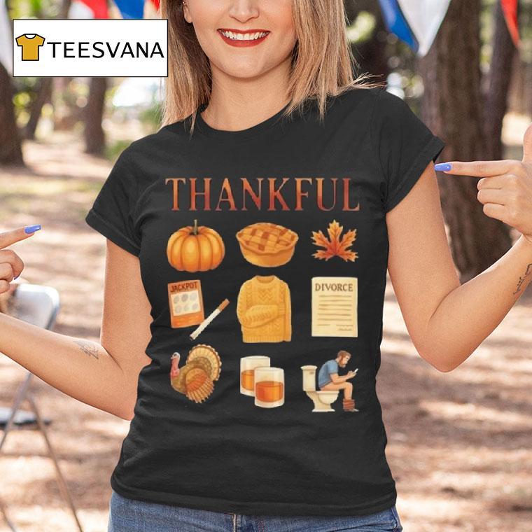 Thankful Thanksgiving Doodles T Shirt Thankful Thanksgiving Doodles T Shirt