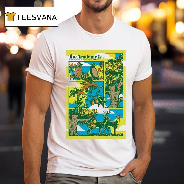 The Academy Is Detroit Mi November T Shirt The Academy Is Detroit Mi November T Shirt