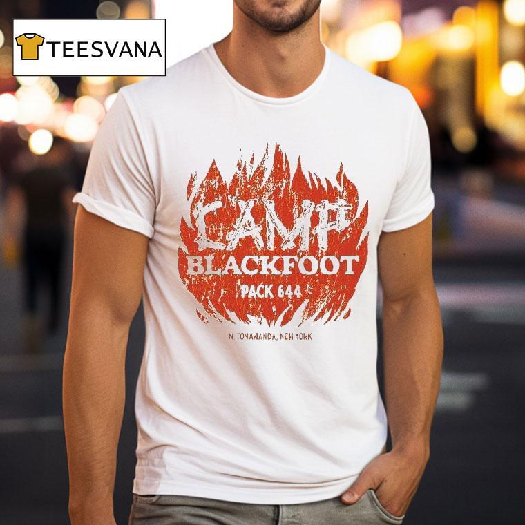 The Burning Camp Blackfoot Tonawanda New York T Shirt The Burning Camp Blackfoot Tonawanda New York T Shirt