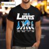The Detroti Lions Abbey Road T Shirt