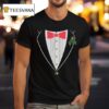 The Fat Electrician Christmas Tuxedo T Shirt