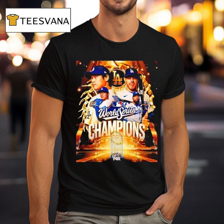 The Los Angeles Dodgers Are World Series Champions T Shirt The Los Angeles Dodgers Are World Series Champions T Shirt