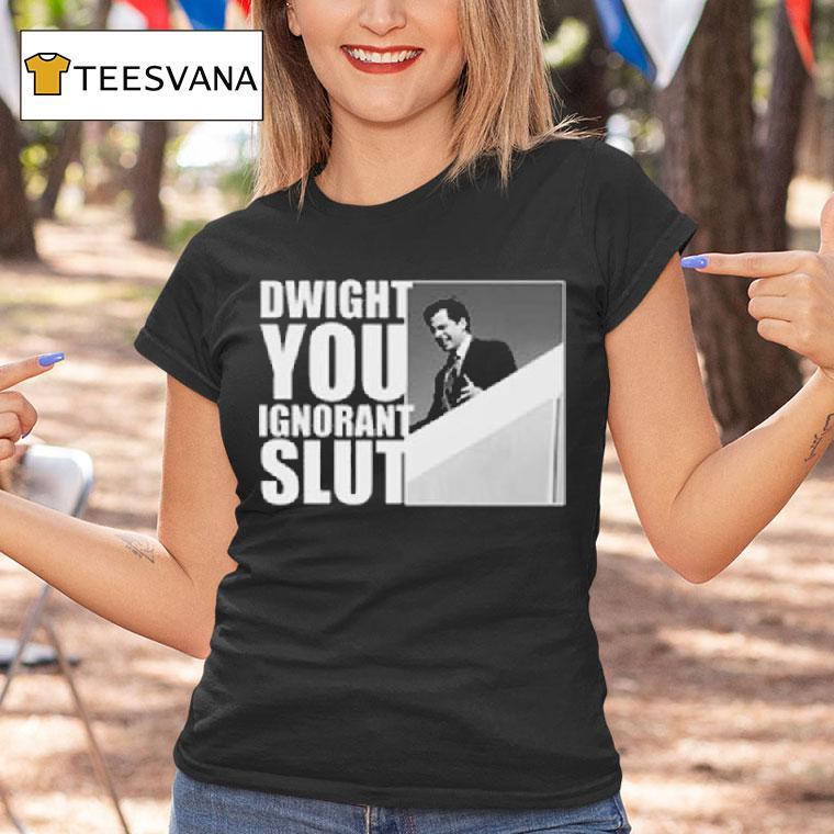 The Office Michael Scott Dwight You Ignorant Slu T Shirt The Office Michael Scott Dwight You Ignorant Slu T Shirt