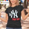 Tony Soprano New York Yankees Logo T Shirt