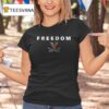 Virginia Cavaliers X University Of Virginia X Charlie Kirk Freedom Logo T Shirt