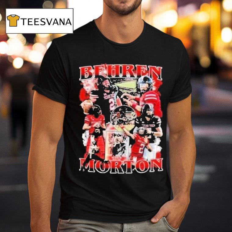 William Green Behren Morton Texas Tech Red Raiders T Shirt William Green Behren Morton Texas Tech Red Raiders T Shirt