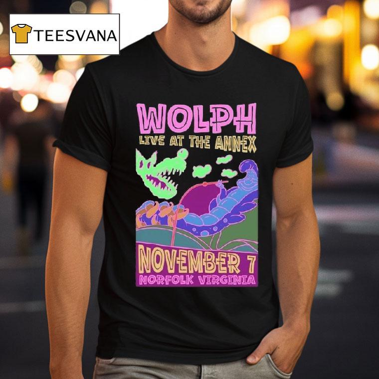 Wolph The Annex On Nov Concer T Shirt Wolph The Annex On Nov Concer T Shirt