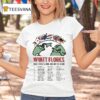 Wyatt Flores Here There And Gone Around The Globe Around The World Tour T Shirt