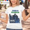 Zohran Vote Zohran For Mayor Progressive New York City T Shirt