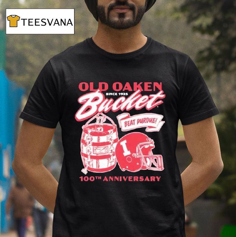 Th Anniversary Bucket Game Indiana Hoosiers T Shirt Th Anniversary Bucket Game Indiana Hoosiers T Shirt