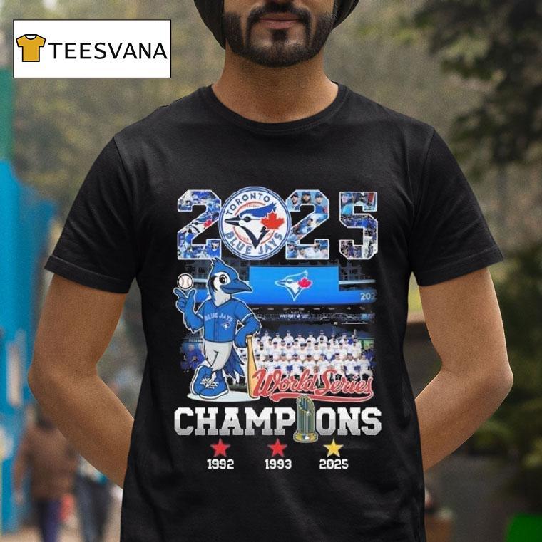Toronto Blue Jays World Series Champions Mascot Vintage T Shirt Toronto Blue Jays World Series Champions Mascot Vintage T Shirt