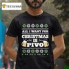 All I Want For Christmas Is Pivo Ugly Christmas T Shirt