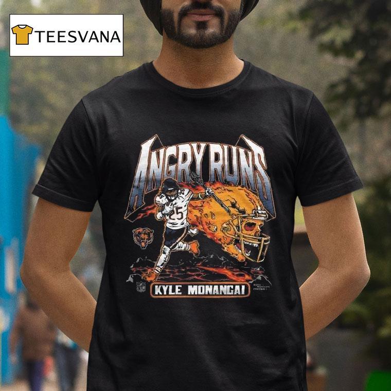 Angry Runs Bears Kyle Monangai T Shirt Angry Runs Bears Kyle Monangai T Shirt