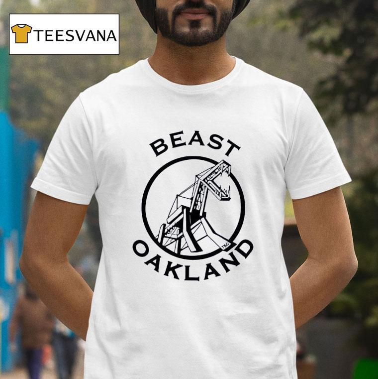 Beast Oakland T Rex Wood T Shirt Beast Oakland T Rex Wood T Shirt