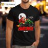 Biker Lights Santa Hard Rock Cafe T Shirt