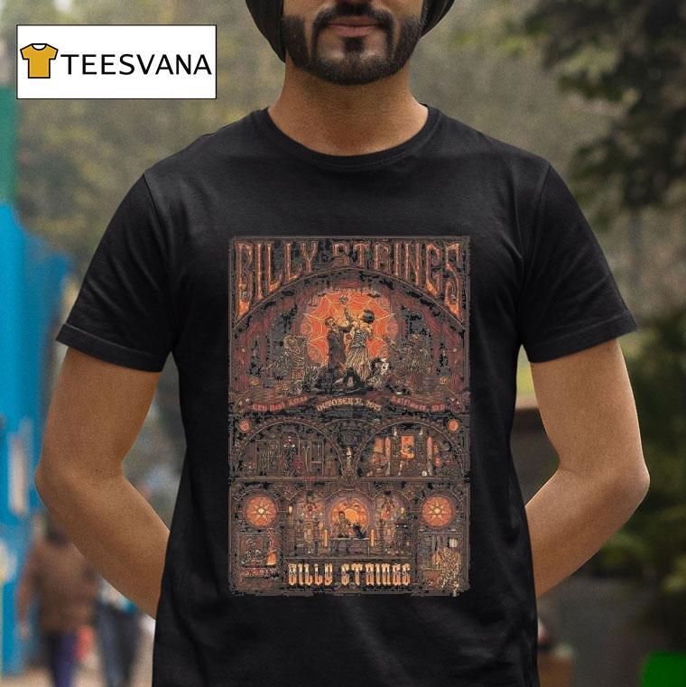 Billy Strings Baltimore Maryland Dual Night Combined Venue At Cfg Bank Arena On October And November T Shirt Billy Strings Baltimore Maryland Dual Night Combined Venue At Cfg Bank Arena On October And November T Shirt