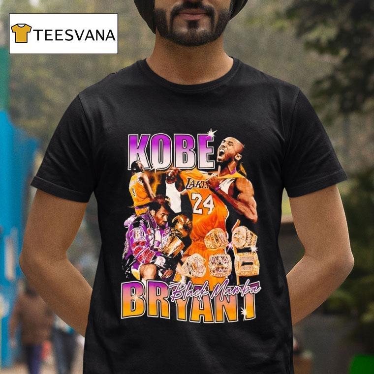 Black Mamba Kobe Bryant Los Angeles Lakers Uniforms T Shirt Black Mamba Kobe Bryant Los Angeles Lakers Uniforms T Shirt