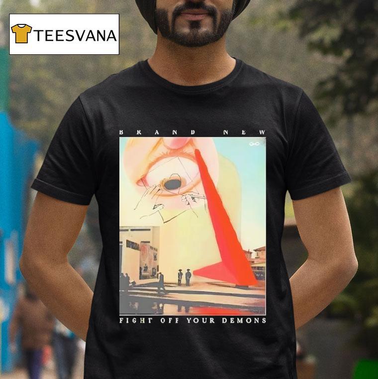 Brand New Fight Off Your Demons Surreal Eye T Shirt Brand New Fight Off Your Demons Surreal Eye T Shirt