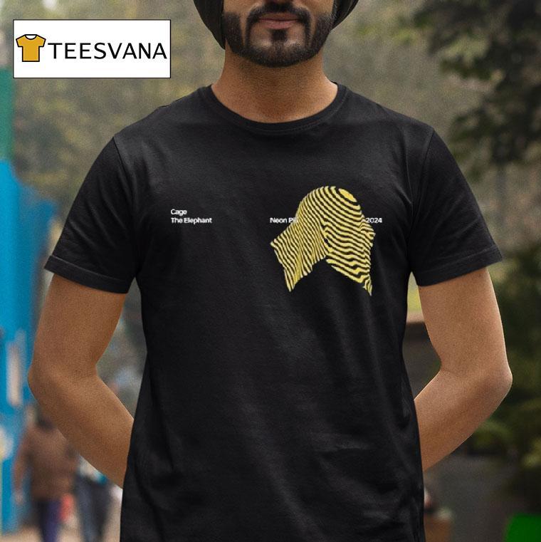 Cage The Elephant Terracotta Abstract T Shirt Cage The Elephant Terracotta Abstract T Shirt