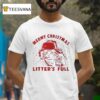 Cat Smoking Meowy Christmas Litter S Full T Shirt