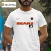 Chicago Bears X Eminem Graphic T Shirt