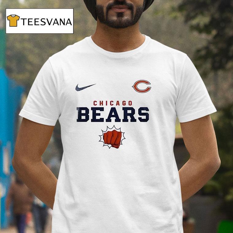 Chicago Bears X One Punch Man Go Bears T Shirt Chicago Bears X One Punch Man Go Bears T Shirt