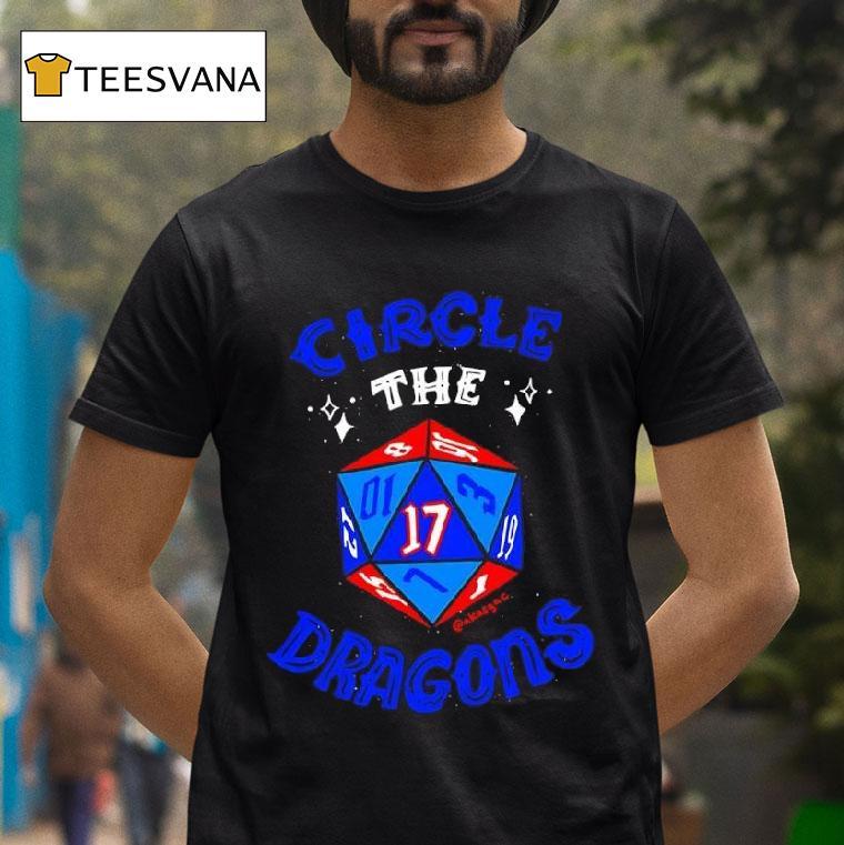 Circle The Dragons D Logo T Shirt Circle The Dragons D Logo T Shirt