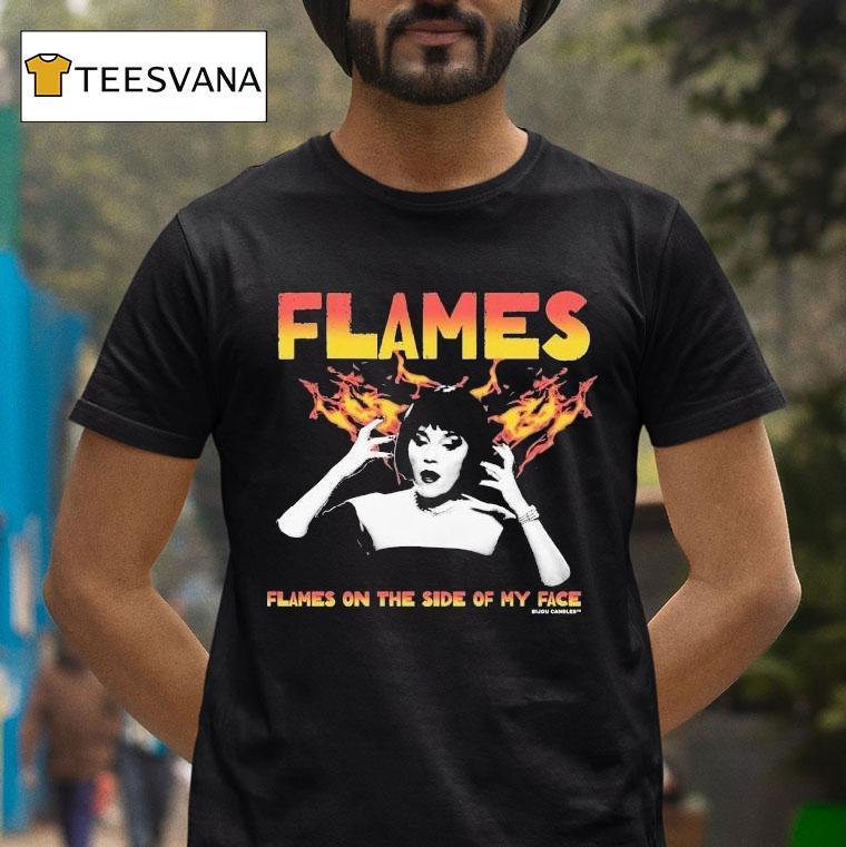 Clue Flames On The Side Of My Face T Shirt Clue Flames On The Side Of My Face T Shirt
