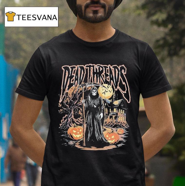 Dead Threads Jack O Reaper Halloween T Shirt Dead Threads Jack O Reaper Halloween T Shirt