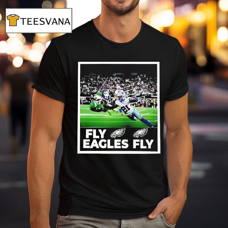 Devonta Smith Touchdown Fly Eagles Fly Graphic T Shirt Devonta Smith Touchdown Fly Eagles Fly Graphic T Shirt