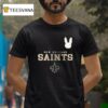 Dtmf Bad Bunny X New Orleans Saints Masco T Shirt