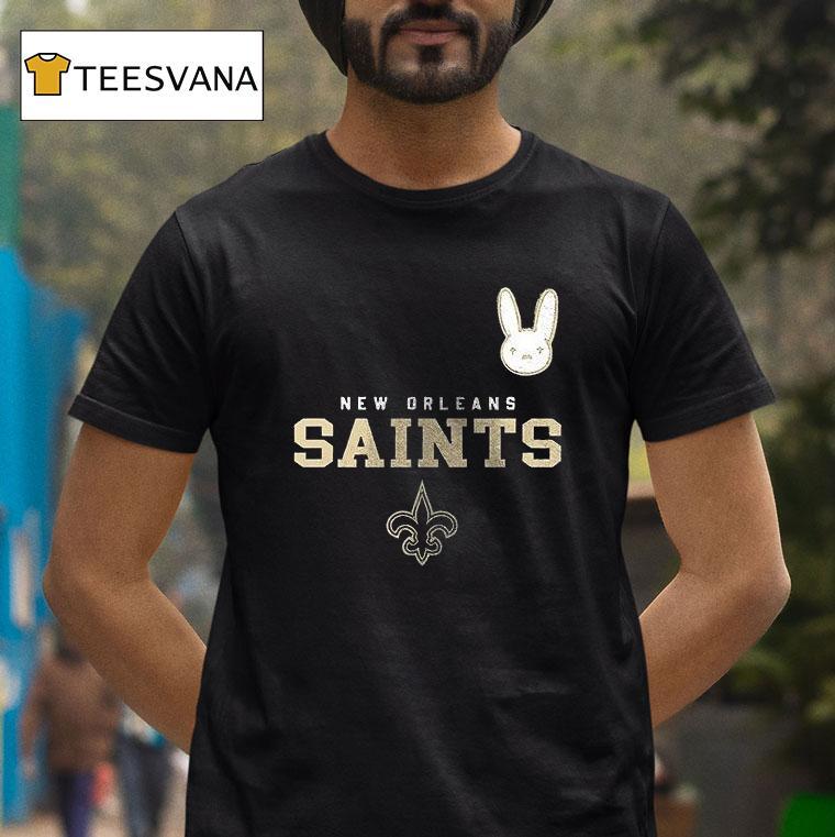 Dtmf Bad Bunny X New Orleans Saints Masco T Shirt Dtmf Bad Bunny X New Orleans Saints Masco T Shirt